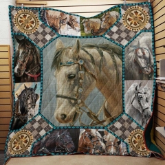 Thinking Horse Blanket Quilt