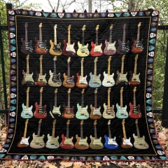 Without Music Life Would B Flat Blanket Quilt