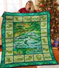 Alligator Blanket Quilt