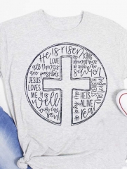 Cross With Words Tee