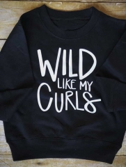 Wild Like My Curls Sweatshirt