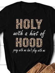 Holy With A Hint Of Hood Tee