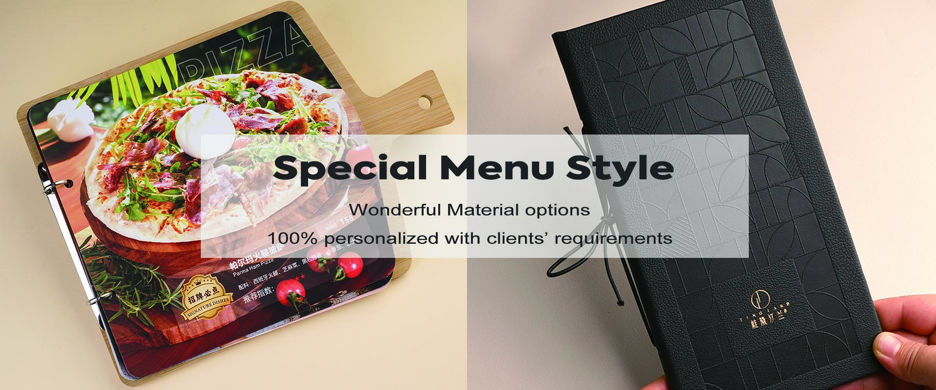 Custom Branded Menu Custom Menu Cover & Holder Manufacturer | OEM/ODM Wholesale | MOQ 1 ...