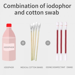 Medical Iodophor Cotton Swab
