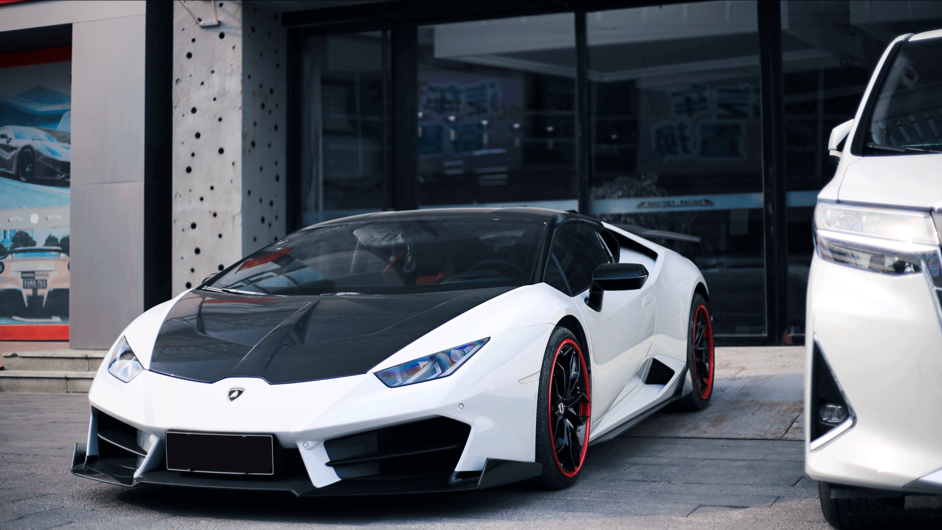 1STYLE CARBON FIBER HOOD FOR HURACAN LP6104 LP580 2014