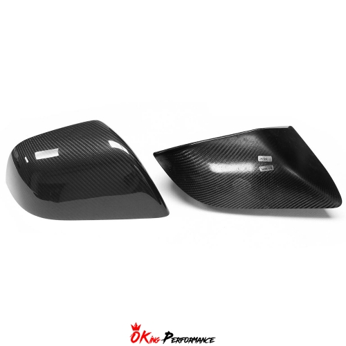 Carbon Fiber Mirror Caps For Tesla Model 3 2016-2019