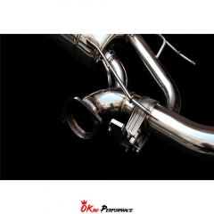 Exhaust System For Aston Martin V8 Vantage 2006-2013 Stainless steel / Titanium / Gilded