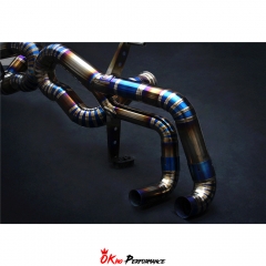 Exhaust System For Lamborghini Gallardo LP550 LP560 LP570 2008-2014 Stainless steel / Titanium / Gilded