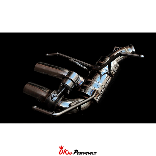 Exhaust System For F12 Berlinetta 6.3 V12 2012-Present Stainless steel / Titanium / Gilded