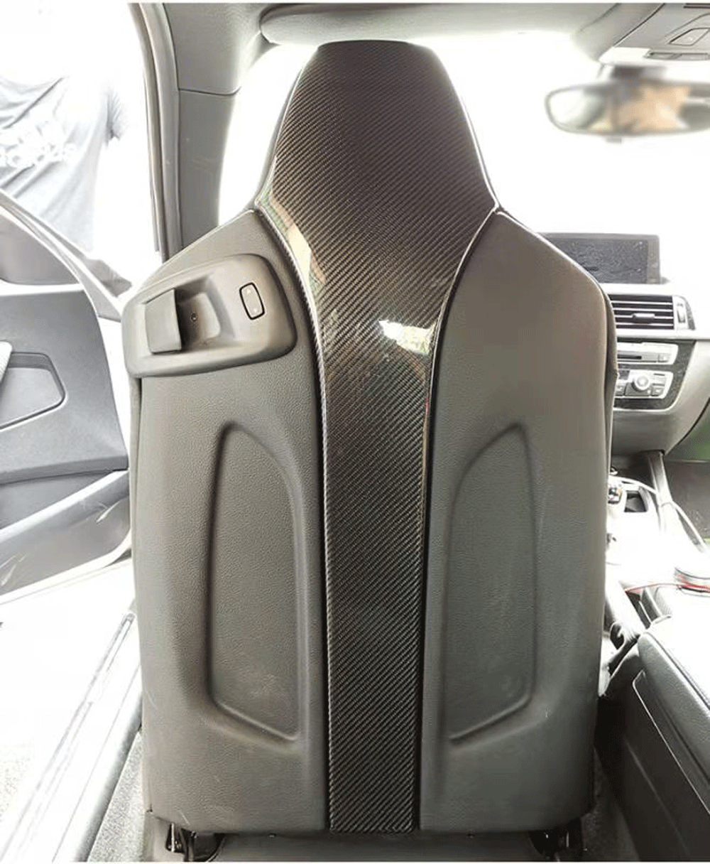 Carbon Fiber Seat Back Middle Cover For BMW F87 M2 M2C 20162019,CARBON FIBER PARTS,BMW,M2 / M2C