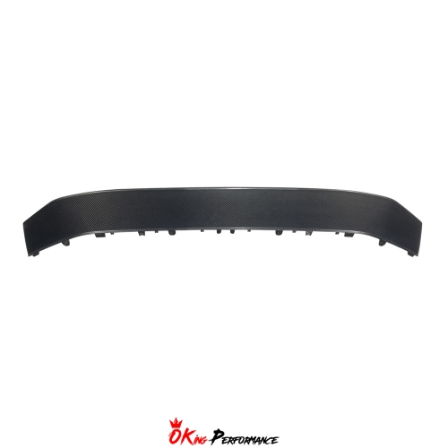 OEM-Style Dry Carbon Fiber Front Middle Lip For Audi S4 B10 2018-2020
