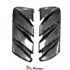 Carbon Fiber (CFRP) Front Bumper Shark Gills For Lamborghini Huracán EVO RWD Spyder 2020-Present