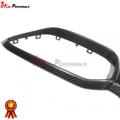 M2C Style Carbon Fiber (CFRP) Front Grill Cover For BMW F87 M2 M2C 2016-2019