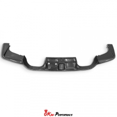 KT Style Dry Carbon Fiber Rear Diffuser For BMW M3 M4 F80 F82 F83 2014-2020