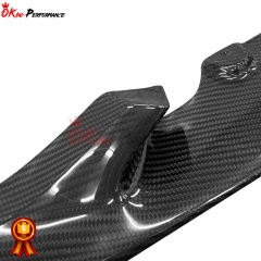 3D Style Dry Carbon Fiber Front Lip For BMW M3 M4 F80 F82 F83 2014-2020