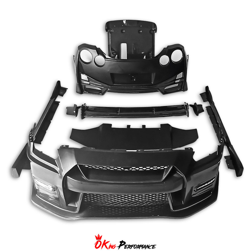 17ver Nismo Style Pp And Carbon Fiber Cfrp Car Body Kit For Nissan R35 5752