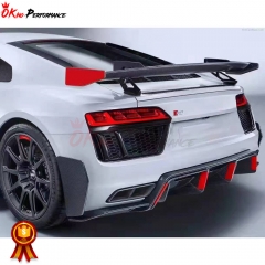 Forged Carbon Fiber (CFRP) Rear Diffuser For Audi R8 2017-2018