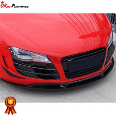 PD Style Carbon Fiber (CFRP) Aero Front Lip For Audi R8 2007-2015