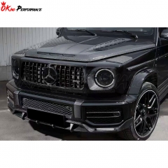 TopCar Style Dry Carbon Fiber Hood For Mercedes Benz G Class W464 G500 AMG G63 2018-2020