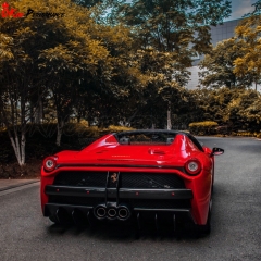 Misha Style Half Carbon Fiber (CFRP) Car Body Kit For Ferrari 458 Italy Speciale 2011-2016