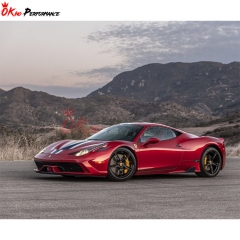 Speciale Style Half Carbon Fiber (CFRP) Car Body Kit For Ferrari 458 Italy Speciale 2011-2016