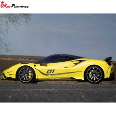 Mansory Style Glass Fiber Car Body Kit For Ferrari 458 Italy Speciale 2011-2016