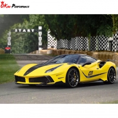 Mansory Style Glass Fiber Car Body Kit For Ferrari 458 Italy Speciale 2011-2016