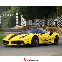 Mansory Style Half Carbon Fiber (CFRP) Car Body Kit For Ferrari 458 Italy Speciale 2011-2016