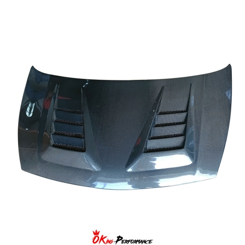 A Style Carbon Fiber (CFRP) Hood For Honda Civic FD2 2006-2010