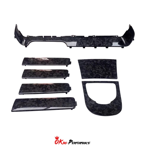 Dry Forged Carbon Fiber Interiors (replacement) LHD For Mercedes Benz G-Class W464 G500 AMG G63 2018-2020