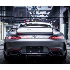 IMP Style Carbon Fiber (CFRP) Rear Diffuser For Mercedes-Benz AMG GT GTS 2015-2019