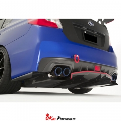 Varis Style Carbon Fiber (CFRP) Rear Bumper Splitter For Subaru Impreza 11 VAB VAF STI S4 2015-2018