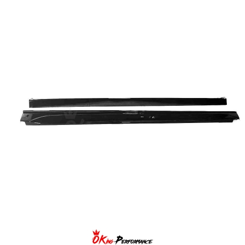 ABS Glossy Black Side SKirt For Tesla Model Y 2020-2022