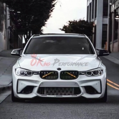 M2C Style PP Front Bumper For BMW 3 Series F30 F35 2013-2018