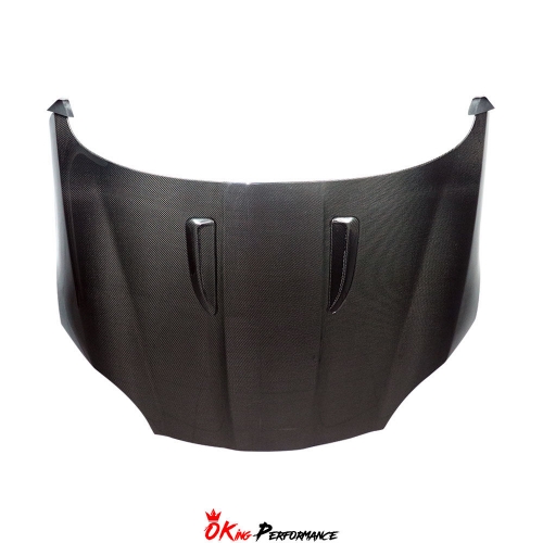 A Style Double Side Carbon Fiber (CFRP) Hood For Jaguar F-Type 2014-2018