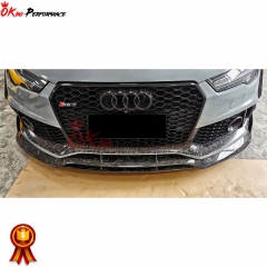 WS Style Dry Forged Carbon Fiber Aero Kit For Audi RS7