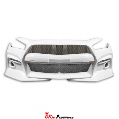 Blitz V2 Style Glass Fiber Front Bumper For INFINITI Q50 2013-2024