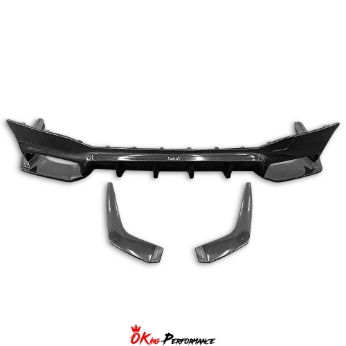 AD Style Dry Carbon Fiber Rear Diffuser For BMW 6 Series 6GT 2020