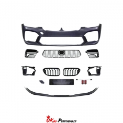 2021 Facelift Lci Style PP Material Front Bumper For BMW 5 Series G30 G38 2017-2019