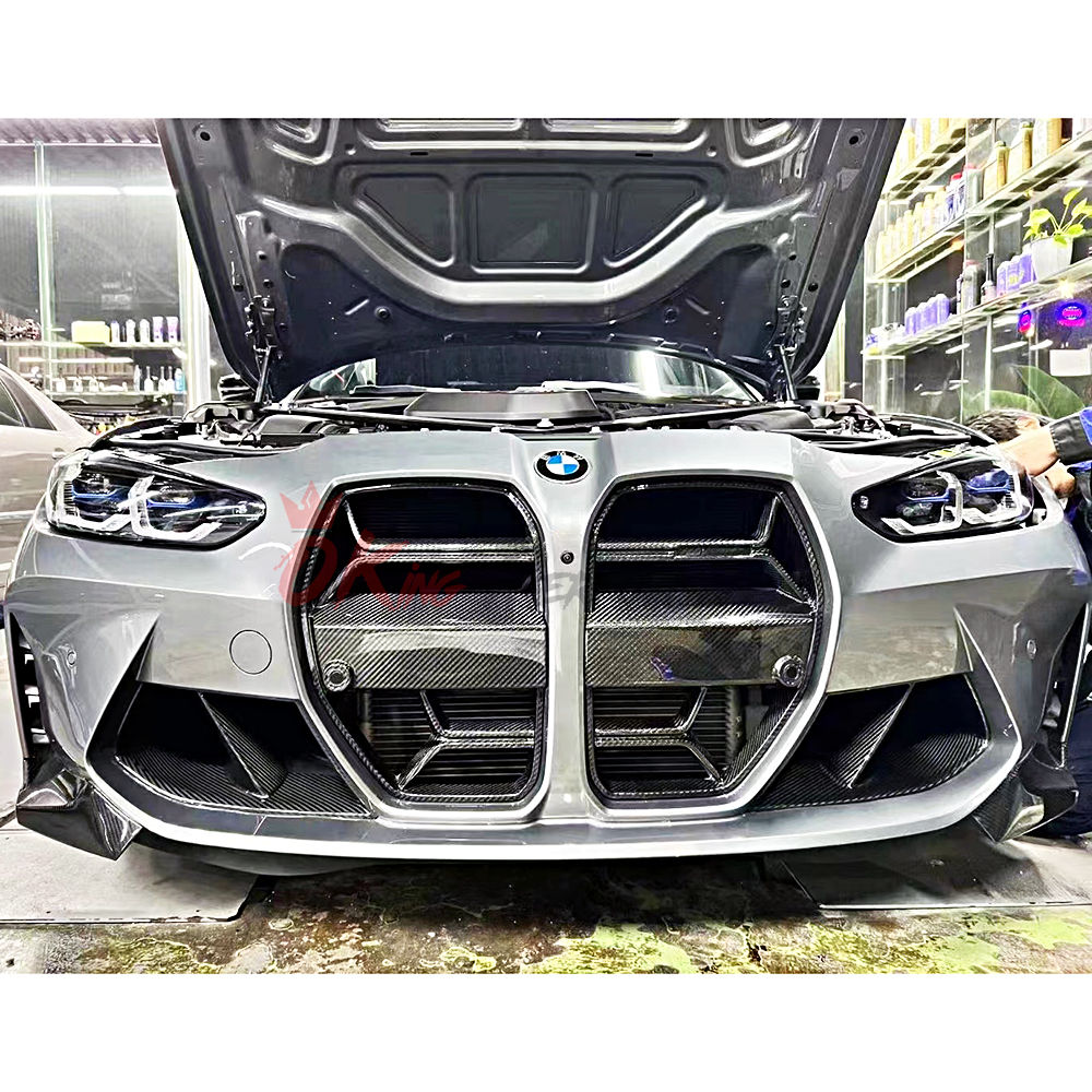 Csl Style Dry Carbon Fiber Front Grill For Bmw G M G M Present