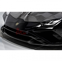 Paktechz Dry Carbon Fiber Front Lip Splitter for Lamborghini Huracan EVO RWD