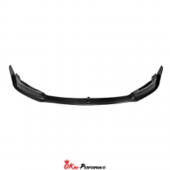 Vorsteiner Style Dry Carbon Fiber Front Lip For Tesla Model 3 2016-2019