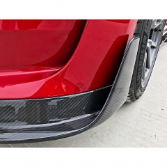 Vorsteiner Style Dry Carbon Fiber Front Lip For Tesla Model 3 2016-2019