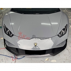 OC Style Dry Carbon Fiber Front Lip For Lamborghini Huracan EVO
