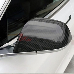 Carbon Fiber Side Mirror Caps (Replacement) For Tesla Model 3
