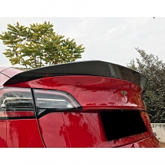 Vorsteiner Style Dry Carbon Fiber Rear Spoiler For Tesla Model 3 2016-2019