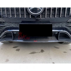 Dry Carbon Fiber Front Bumper Vent Cover For Mercedes Benz W167 GLE 450 2020-2023