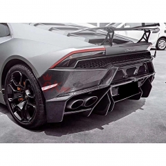 Vorsteiner Style Dry Forged Carbon Fiber Rear Bumper For Lamborghini Huracan LP610-4 2014-2018