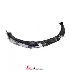 TAKD Style Dry Carbon Fiber Front Lip For BMW 8 Series G14 G15 G16 2018-2022