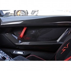 SVJ Style Dry Carbon Fiber Inner Door Panels For Lamborghini Aventador LP700-4 LP720 LP750